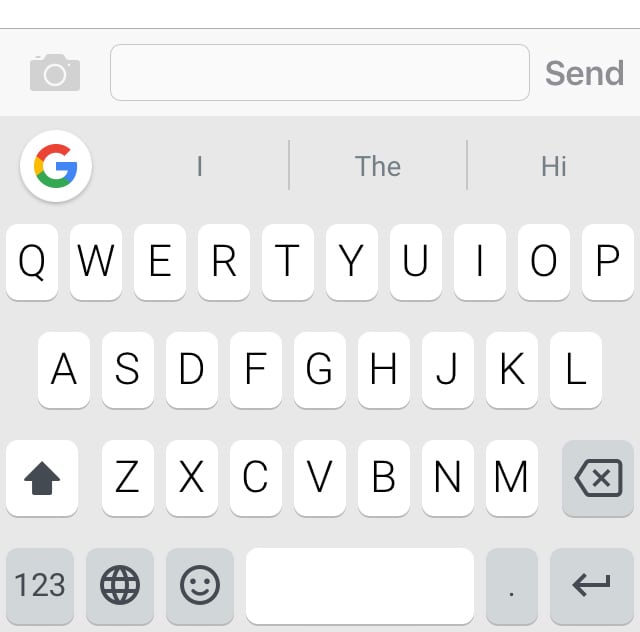Screenshot of Gboard Gboard, by Google (From Ars Technica)